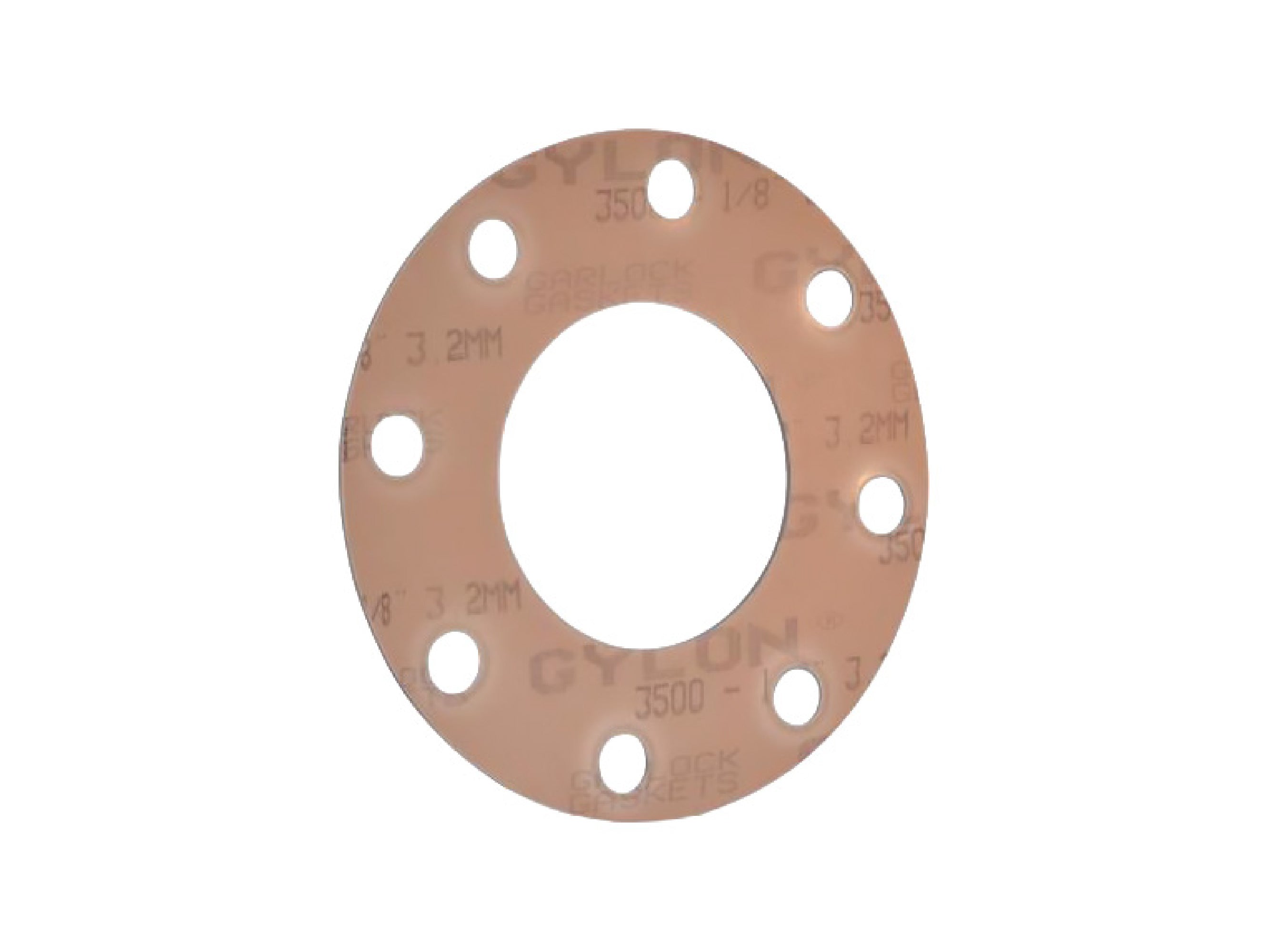 Full Face Gasket Garlock GYLON® Style 3500 PTFE with Silica Filler Gasketing